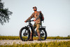 Rambo's only AWD full-suspension hunting ebike. The Hellcat 2.0 FS combines dual-motor traction with a full-suspension frame that absorbs trail punishment without slowing you down. LED light bar standard. Available in 20Ah or 30Ah battery. Built for hunters who demand maximum capability across the most demanding terrain they ride.