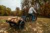 RAMBO Bikes Aluminum Bike Game Cart / Hand Cart is designed for use with all RAMBO Bikes models except the R350JR, R350JR G3, and The Rooster.