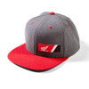 Factory Effex HONDA WEDGE Snapback Hat - Gray-Red