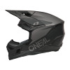 O'NEAL 3 SRS Solid Helmet - Black/Grey