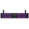 ATV UTV Sound Bar System - 26" Wide, IPX5 Rated Weatherproof, Bluetooth, Amplified, 4" Speakers, 1" Tweeters, USB, RGB Multi-color Illumination - BRT26RGB
