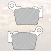 Renthal 08-10 BMW/ 21+ Gas Gas/ 09-15 Husaberg/ 98+ Husq/ 04+ KTM Rear Works Brake Pads - BP-108 Photo - Primary