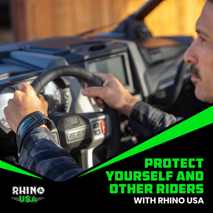 Rhino USA UTV Safety Wrist Restraints (Pair)