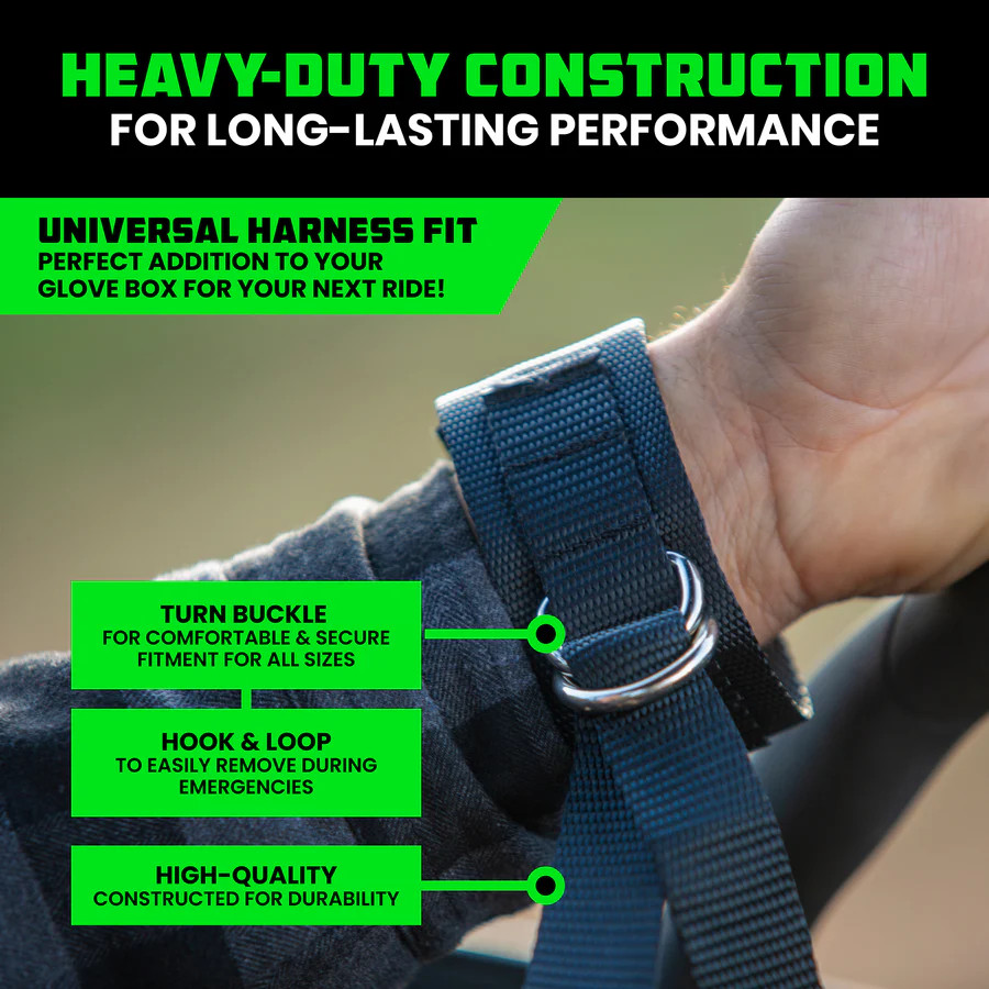 Rhino USA UTV Safety Wrist Restraints (Pair)