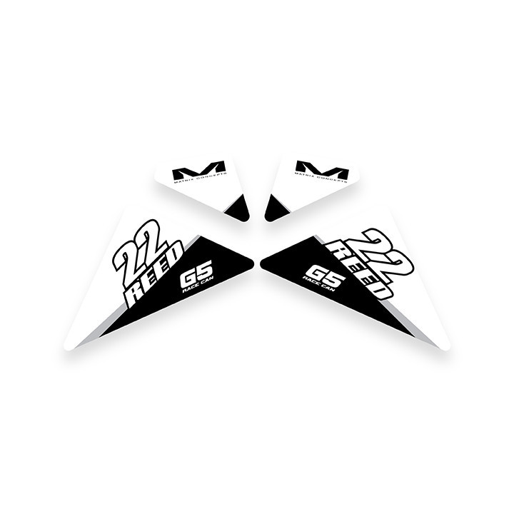 Matrix Concepts M5 - 5 gal - Name and Number Custom Graphic Kit