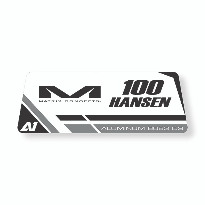 Matrix Concepts A1 Aluminum Stand Custom ID Graphics