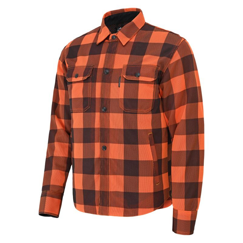 Speed and Strength Black Nine Mesh Moto Shirt Orange/Black - Medium - 892388 User 1