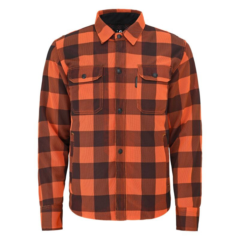 Speed and Strength Black Nine Mesh Moto Shirt Orange/Black - Medium - 892388 User 1
