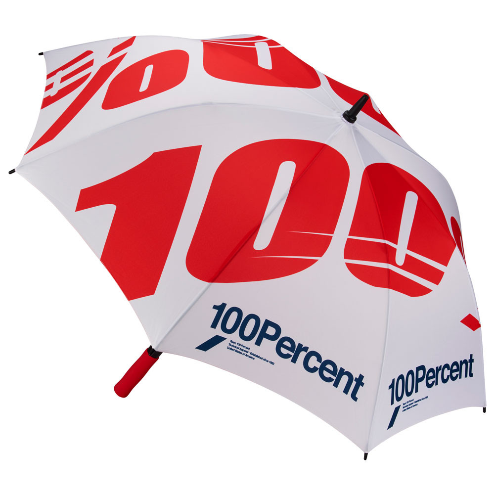 100% Strike Umbrella - White