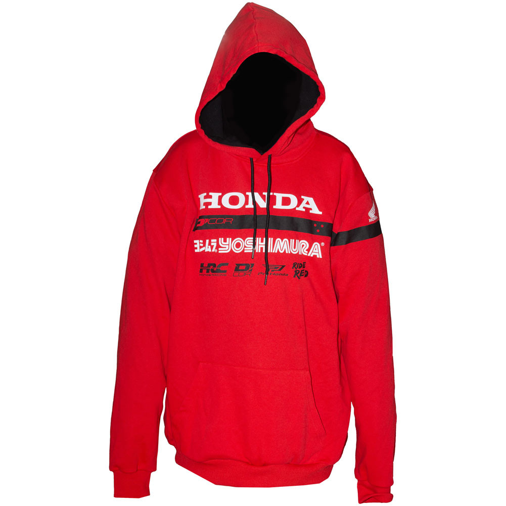 D’Cor Visuals Honda Factory2 Sweatshirt - Red