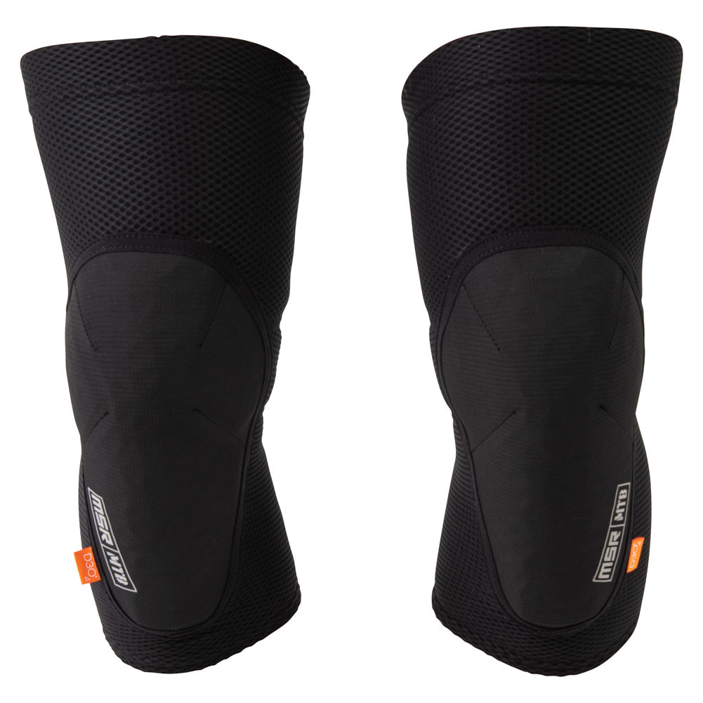 MSR Zone MTB Knee Guards w/ D3O - Black