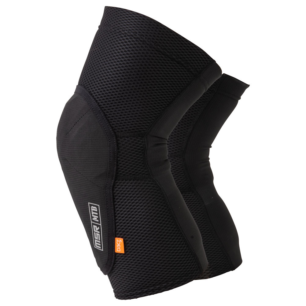 MSR Zone MTB Knee Guards w/ D3O - Black