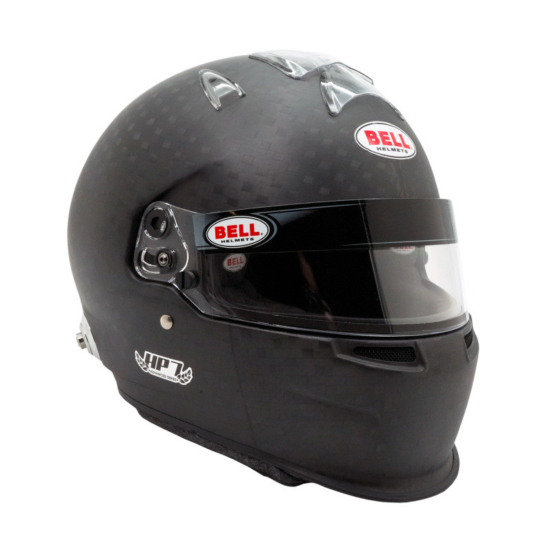 Bell HP7 EVO-IV Duckbill (Hans) 57-(7 1/8 -) FIA8860-2018 Helmet - 1101085 Photo - Close Up