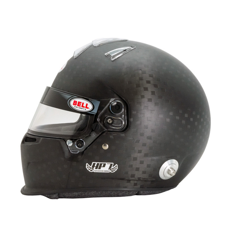 Bell HP7 EVO-IV Duckbill (Hans) 57-(7 1/8 -) FIA8860-2018 Helmet - 1101085 Photo - Close Up