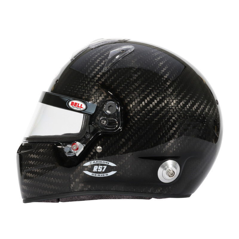 Bell Helmet Rs7 Carbon (Hans) 54(6 3/4) Fia8859-2024/Sa2025 - 1204A81 Photo - Close Up