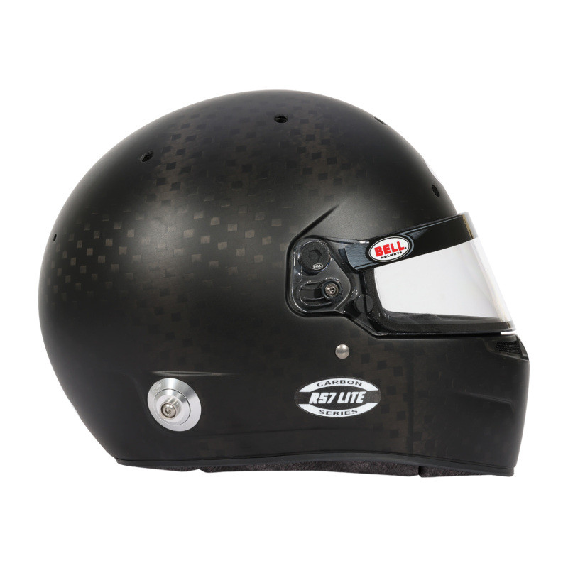 Bell Helmet Rs7 Carbon Lite (Hans) 61+(7 5/8 +) Fia8859-2024/Sa2025 - 1237A92 Photo - Close Up