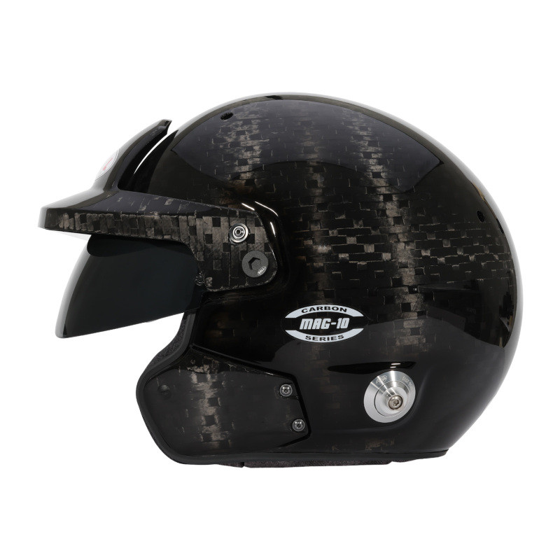 Bell Helmet Mag-10 Carbon (Hans) 55(6 7/8) Fia8859-2024/Sa2025 - 1245212 Photo - Close Up