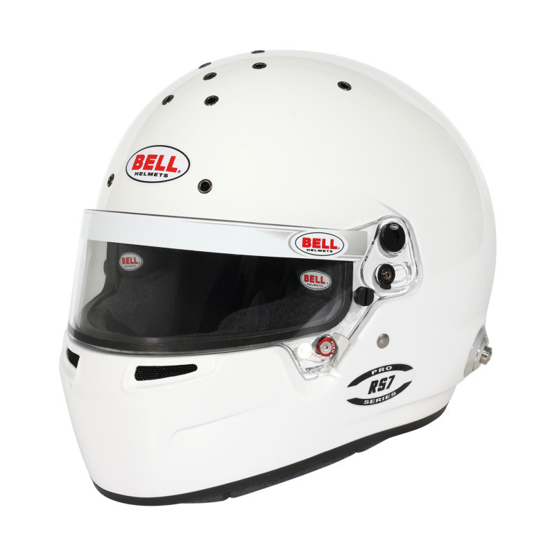Bell Helmet Rs7 White (Hans) 56(7 ) Fia8859-2024/Sa2025 - 1310B23 Photo - Primary