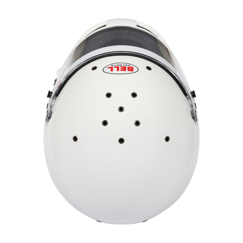 Bell Helmet Rs7 White (Hans) 56(7 ) Fia8859-2024/Sa2025 - 1310B23 Photo - Close Up