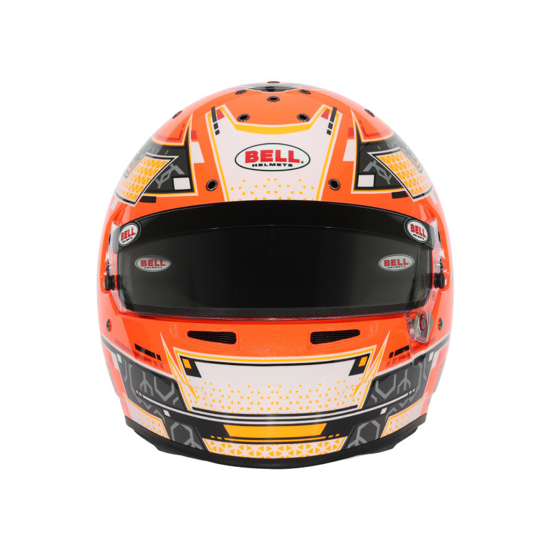 Bell Helmet Rs7-K Stamina Anthracite/Yellow Xlg(61-61 +) Fia8878-2024/K2025 - 1310C04 Photo - Close Up
