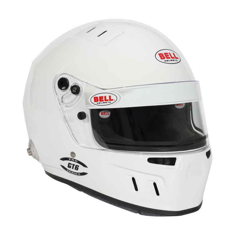 Bell Helmet Gt6 Matte Black (Hans) 57(7 1/8) Fia8859-2024/Sa2025 - 1341144 Photo - Close Up