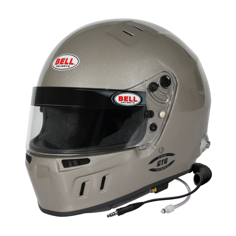 Bell Helmet Gt6 Rd-4C Titanium S. (Hans) 55(6 7/8) Fia8859-2024/Sa2025 - 1341192 Photo - Close Up