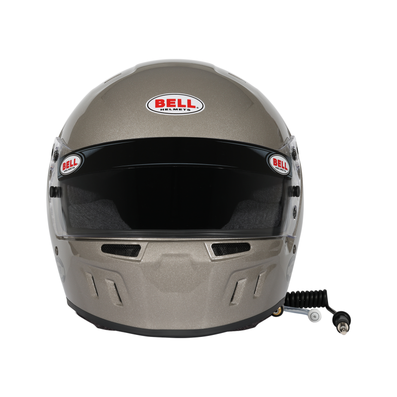 Bell Helmet Gt6 Rd-4C Titanium S. (Hans) 59(7 3/8) Fia8859-2024/Sa2025 - 1341196 Photo - Close Up