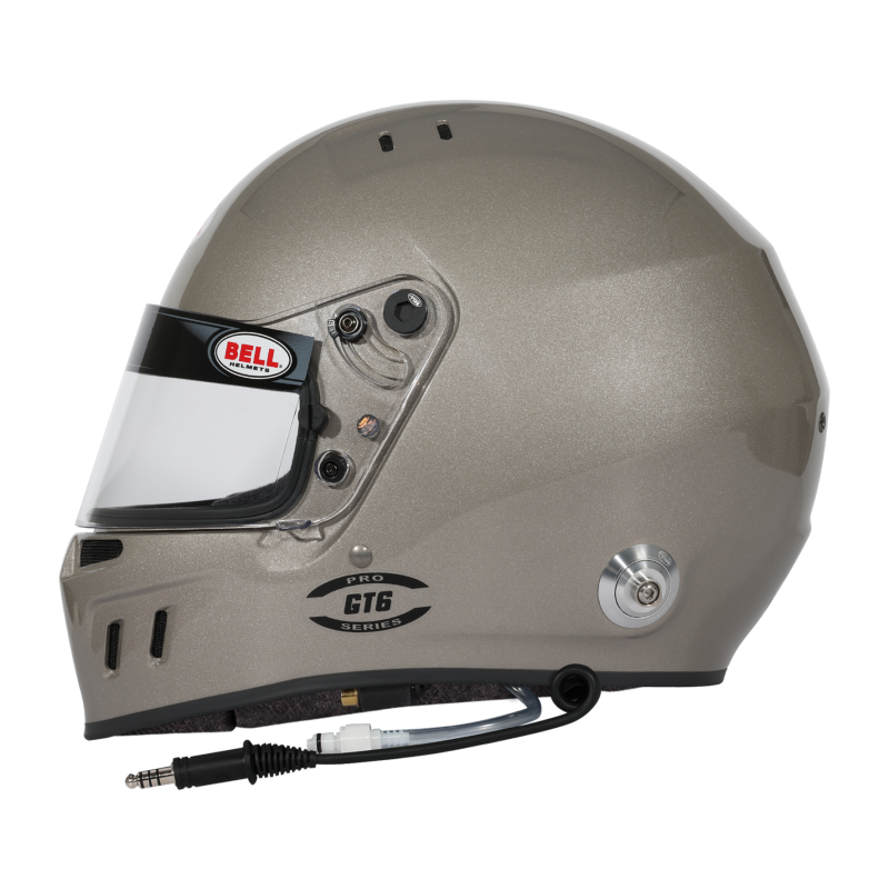 Bell Helmet Gt6 Rd-4C Titanium S. (Hans) 61(7 5/8) Fia8859-2024/Sa2025 - 1341198 Photo - Close Up
