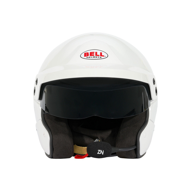 Bell Helmet Mag-10 White (Hans) 55(6 7/8) Fia8859-2024/Sa2025 - 1346112 Photo - Close Up