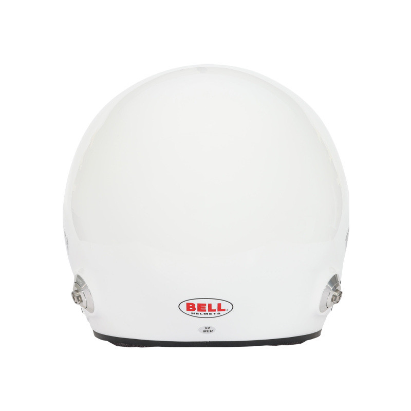 Bell Helmet Mag-10 White (Hans) 57(7 1/8) Fia8859-2024/Sa2025 - 1346114 Photo - Close Up