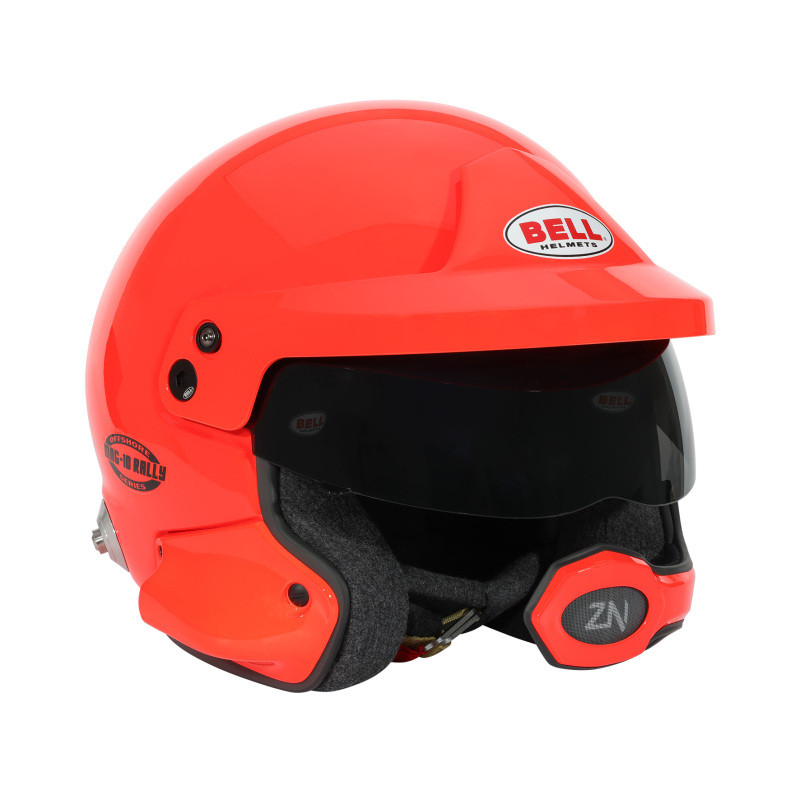 Bell Helmet Mag-10 Rally Pro White (Hans) 61+(7 5/8 +) Fia8859-2024/Sa2025 - 1346219 Photo - Close Up
