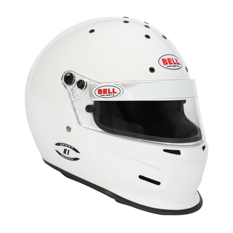 Bell Helmet K1 White Xxs(54-55) Sa2025 - 1420C01 Photo - Close Up