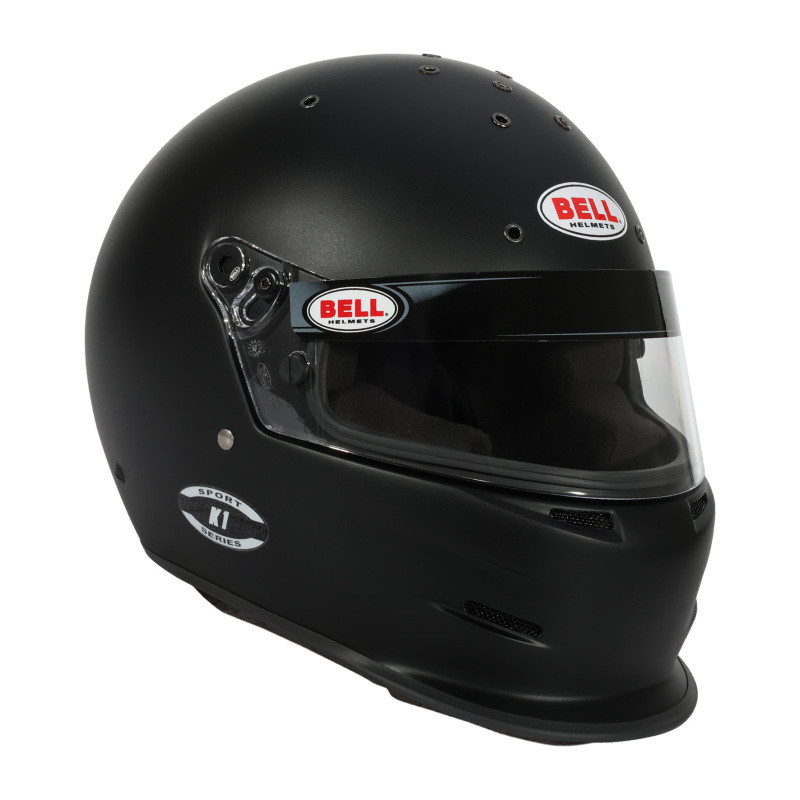 Bell Helmet K1 Matte Black Lrg(60-61) Sa2025 - 1420D05 Photo - Close Up