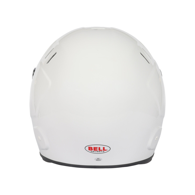 Bell Helmet Br8 White Xlg(61-61 +) Sa2025 - 1436A34 Photo - Close Up