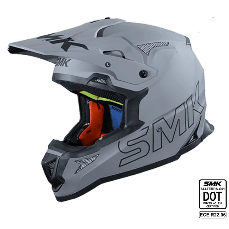 SMK Allterra S01 Solid Helmet - MA600 (Nardo Grey)