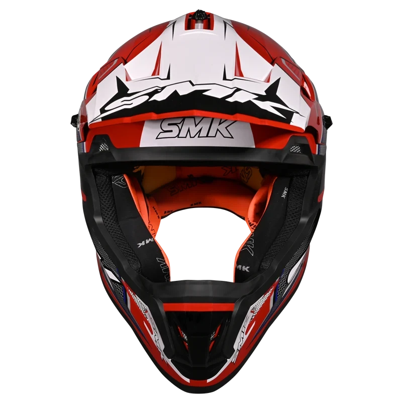 SMK Allterra S01 Maverix Helmet - GL321 (Blue/White)