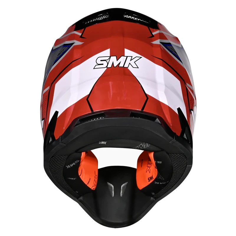 SMK Allterra S01 Maverix Helmet - GL321 (Blue/White)