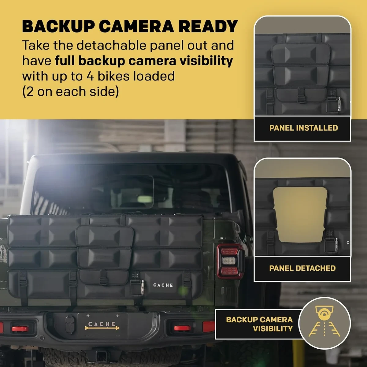 Cache Basecamp 3.0 Locking Tailgate Pad for Trucks