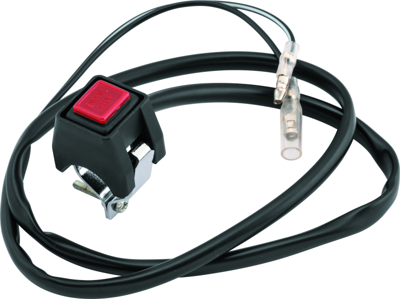 With the exact stock appearance and mounting options as your bike's original kill button, the O.E.M. Replacement Kill Button by BikeMaster plugs right into your wiring harness.