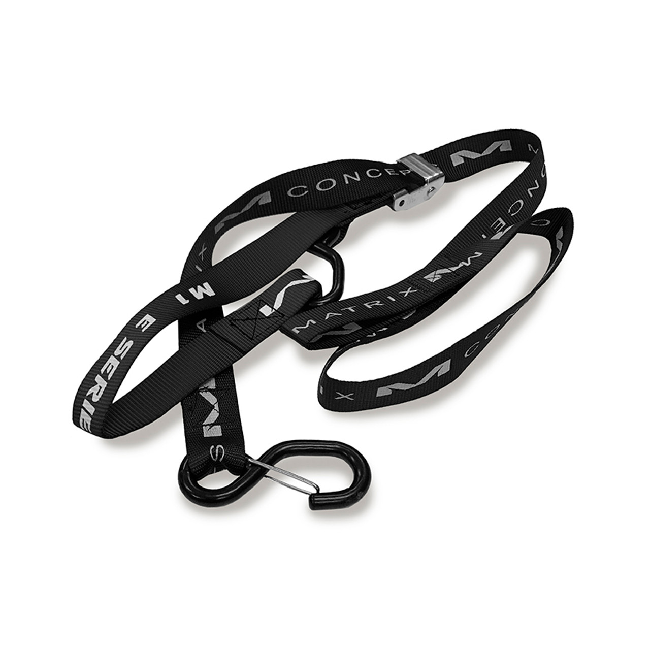 Matrix Concepts E Series 1 Inch Tie Down Set - Black - E1-101