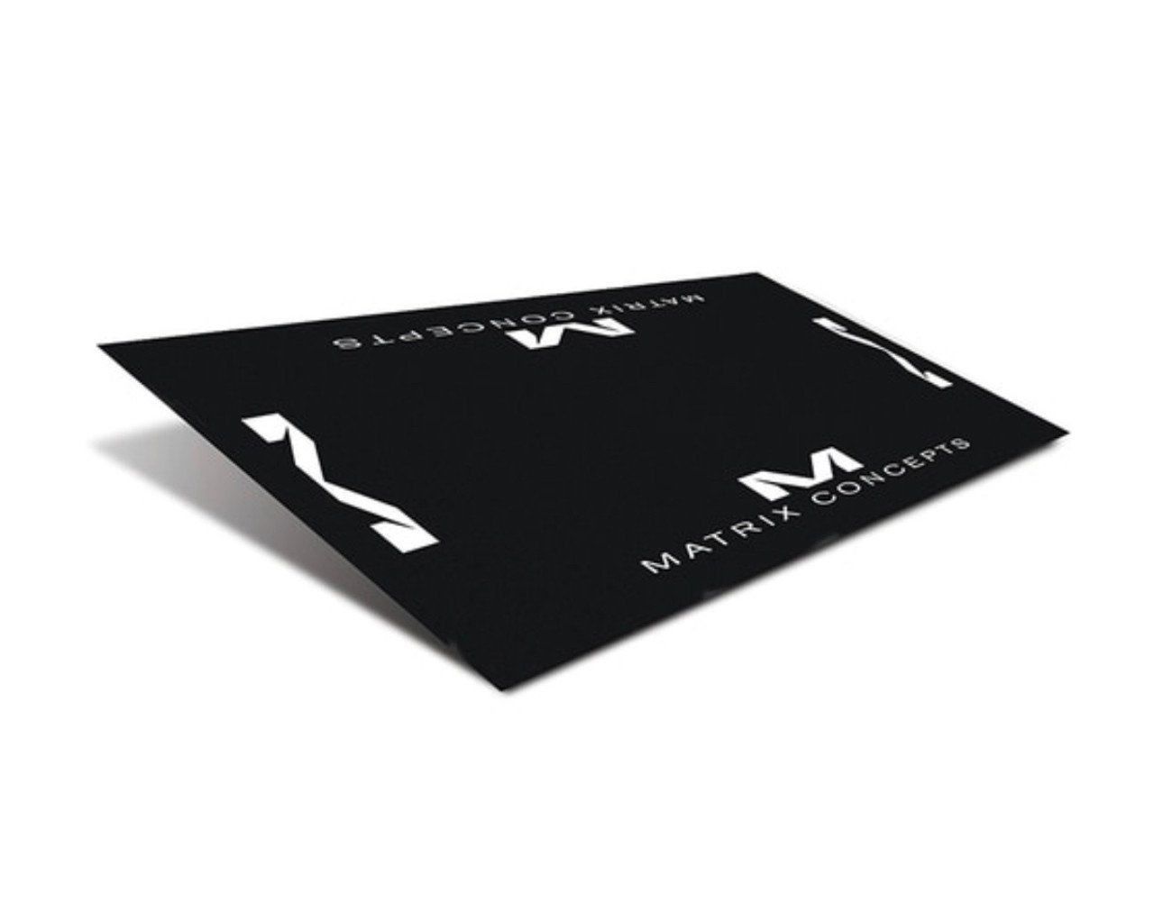 Matrix Concepts R1 Rubber 3MM 3 Foot X 6 Foot Floor Mat - Black/White - R1-107