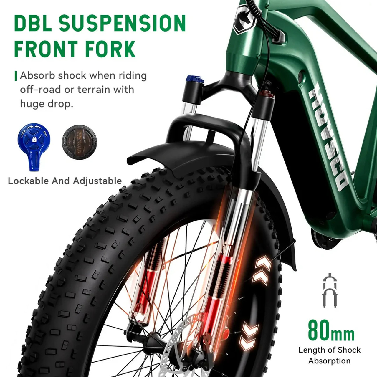 Hovsco HovAlpha Fat Tire Bike