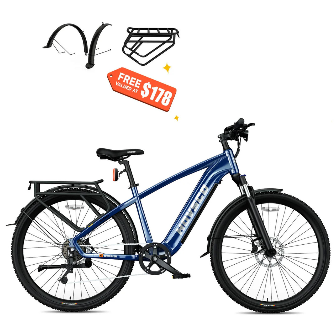 Hovsco HovRanger 27.5" Fat Tire Bike