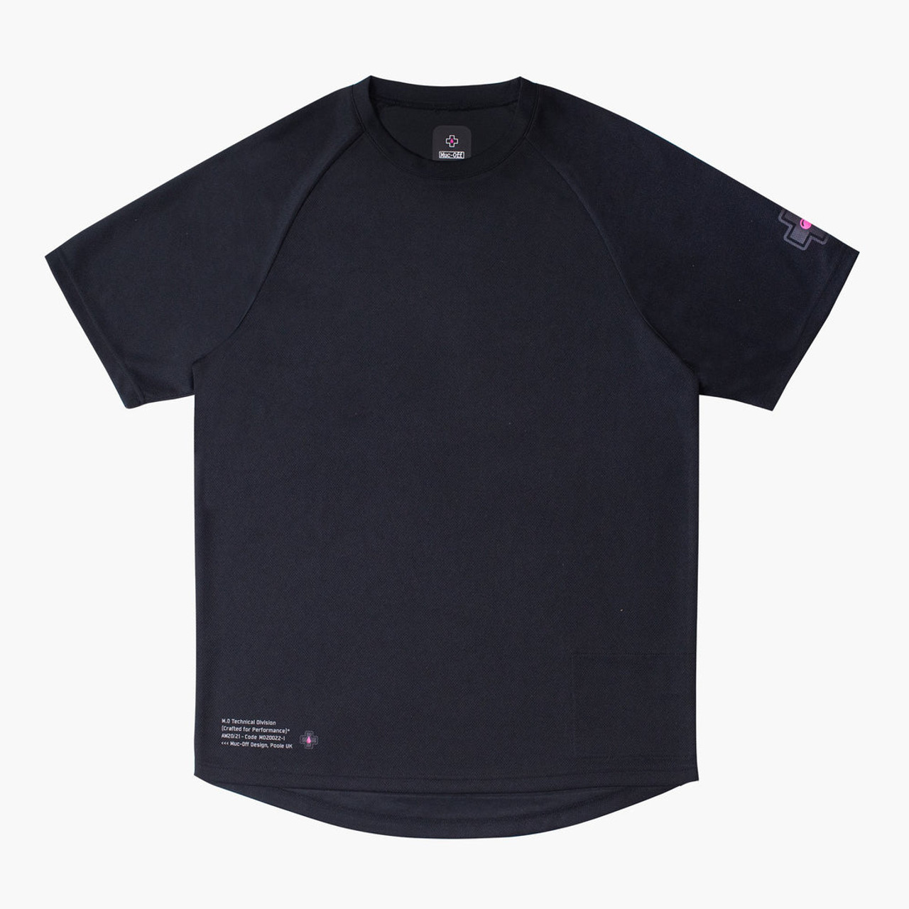 Muc-Off Short Sleeve Riders Jersey - BLACK