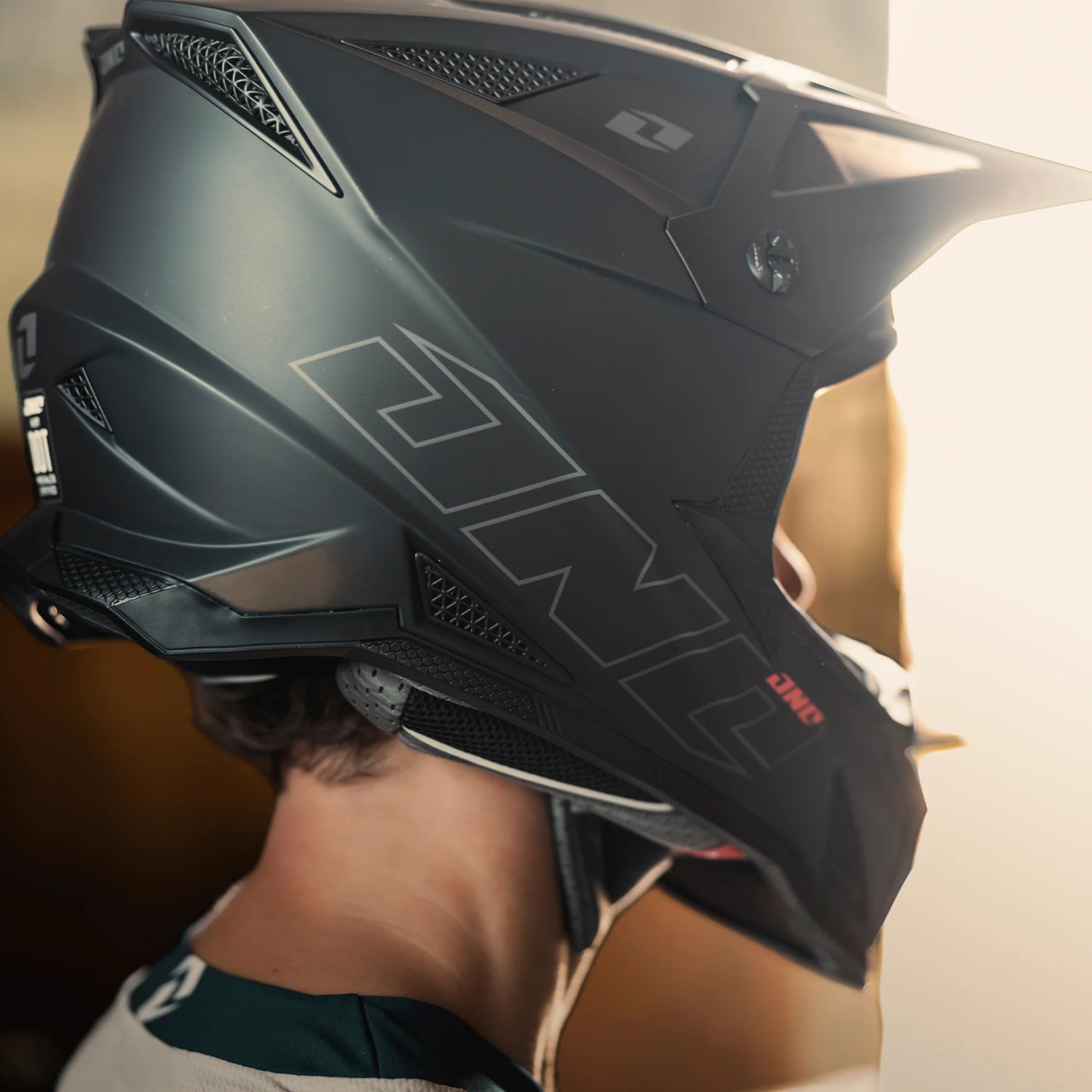 One Industries X-297 Horizon Helmet - Black-Grey