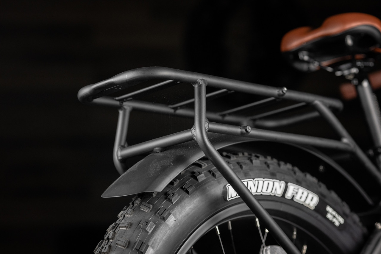 Rambo's only AWD full-suspension hunting ebike. The Hellcat 2.0 FS combines dual-motor traction with a full-suspension frame that absorbs trail punishment without slowing you down. LED light bar standard. Available in 20Ah or 30Ah battery. Built for hunters who demand maximum capability across the most demanding terrain they ride.