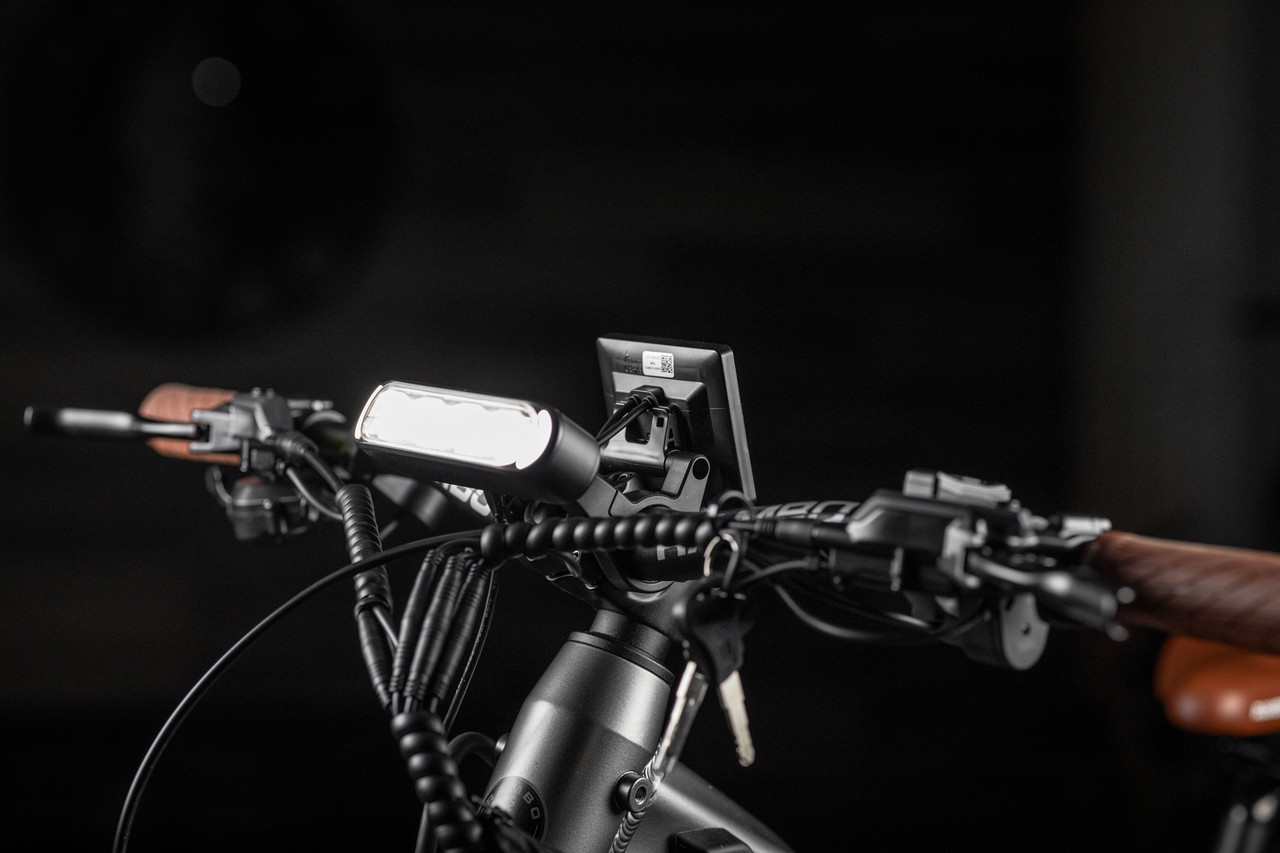 Rambo's only AWD full-suspension hunting ebike. The Hellcat 2.0 FS combines dual-motor traction with a full-suspension frame that absorbs trail punishment without slowing you down. LED light bar standard. Available in 20Ah or 30Ah battery. Built for hunters who demand maximum capability across the most demanding terrain they ride.