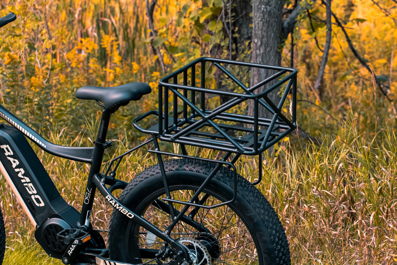 Rambo Small Basket is built to keep your equipment tight and secure! Simply load your gear and go.