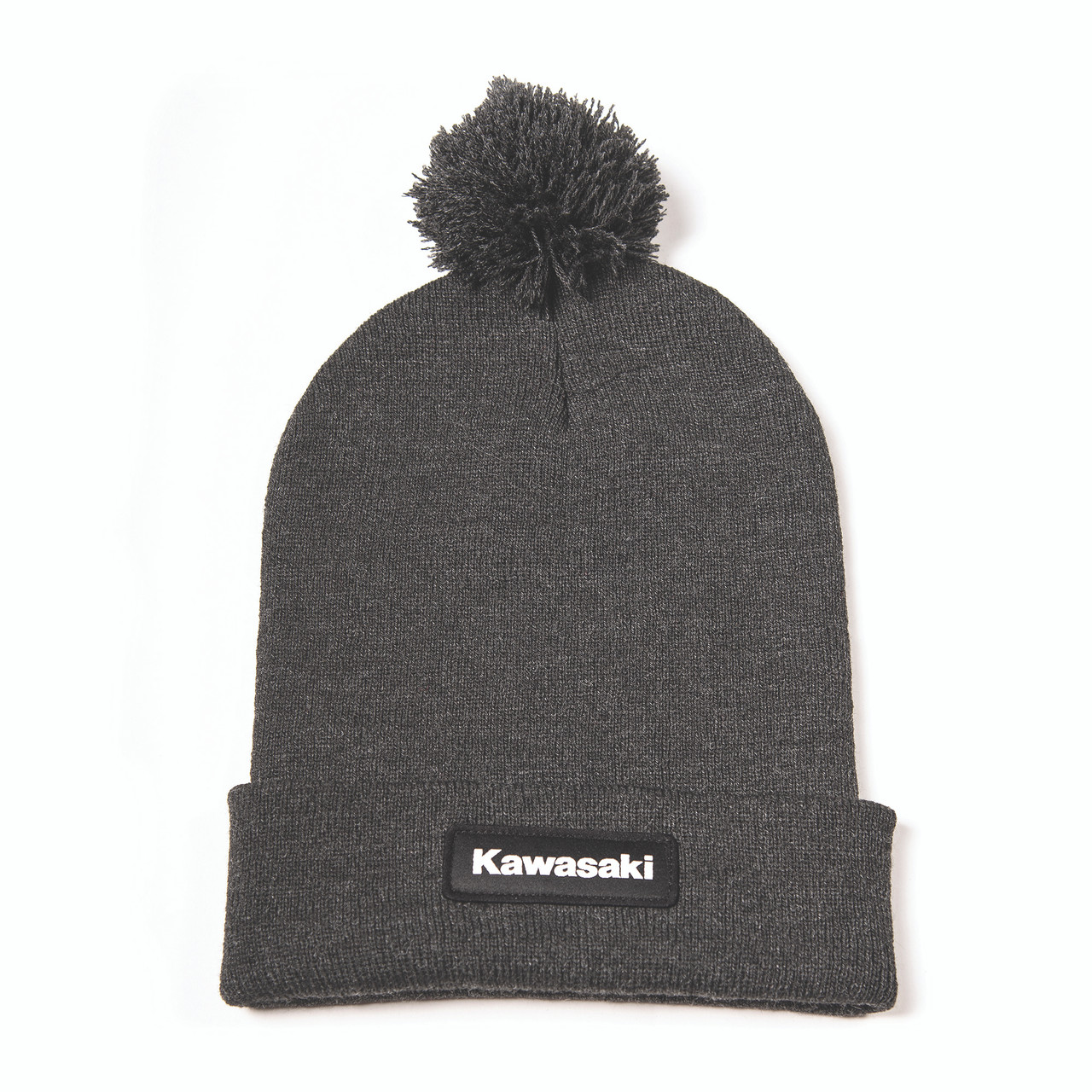 Factory Effex KAWASAKI Beanie with Pom - Charcoal