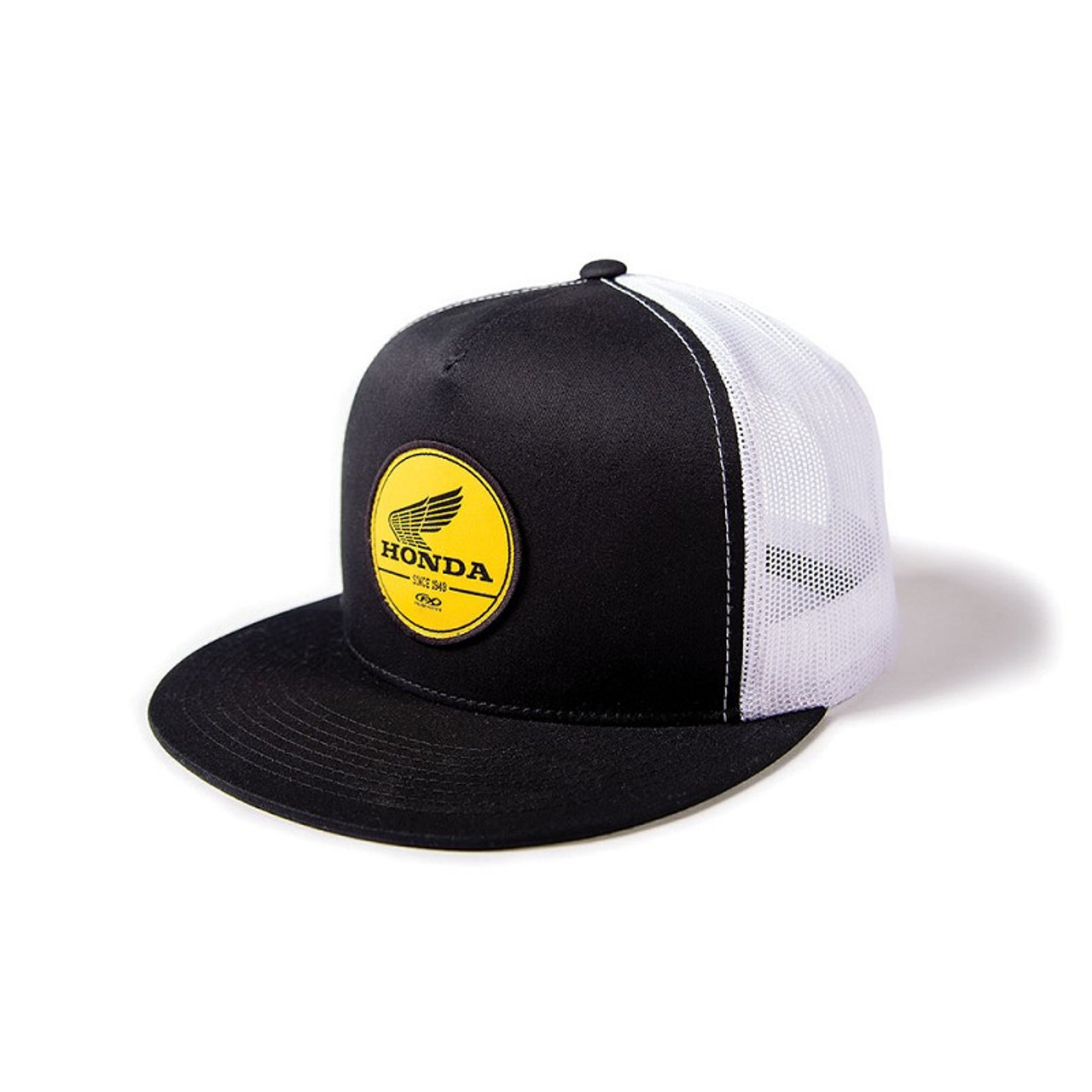 Factory Effex HONDA GOLD LABEL Snapback Hat - Black-White